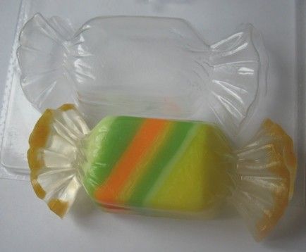 Пластиковая форма для мыла и шоколада Конфетка