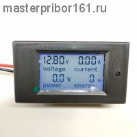 Ваттметр постоянного тока PZEM-031 (6.5-100В 0-20А)