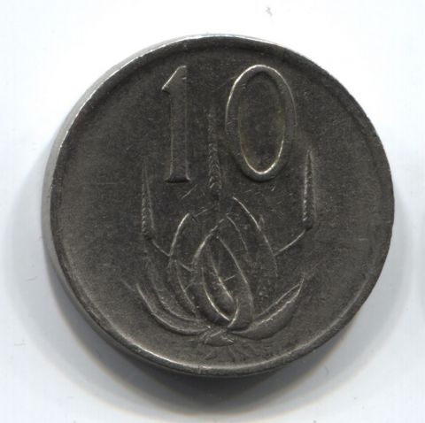 10 центов 1983 ЮАР