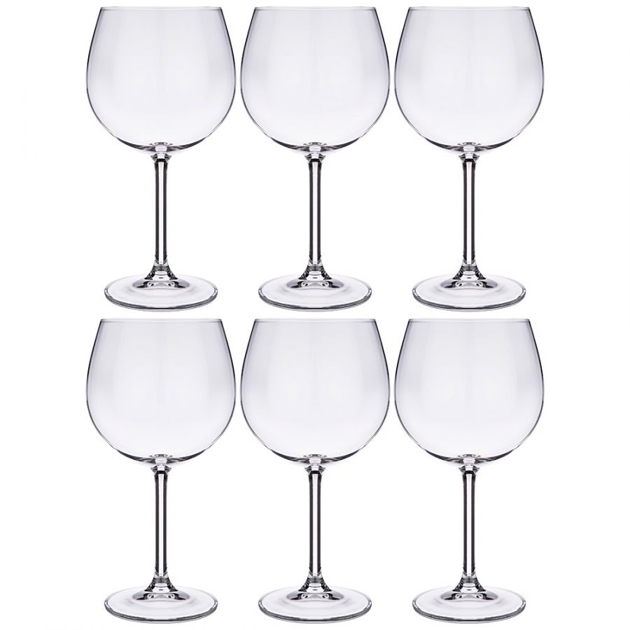 Набор бокалов для вина из 6 шт. "Gastro/colibri" 570 мл h=21 см