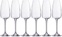 Набор бокалов для шампанского из 6 шт. "Alizee/anser" 290 мл h=25 см