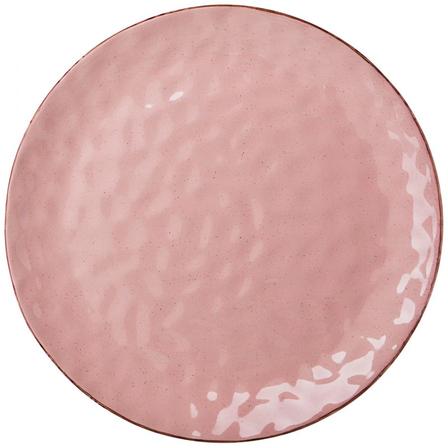 Тарелка подстановочная 26.4 см коллекция "Отражение" цвет: розовая пудра