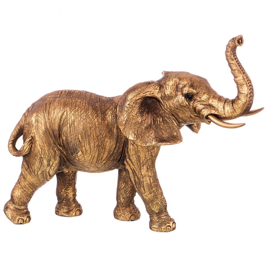Статуэтка "Слон" 29x12.5x23 см. серия "Bronze classic"