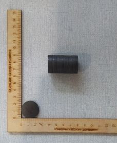 магнит круглый толщина 3 мм диаметр 25  мм упаковка 5 шт