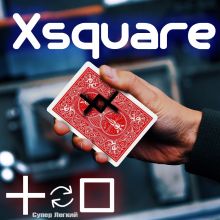 Карточный гиммик Xsquare (движение чернил)