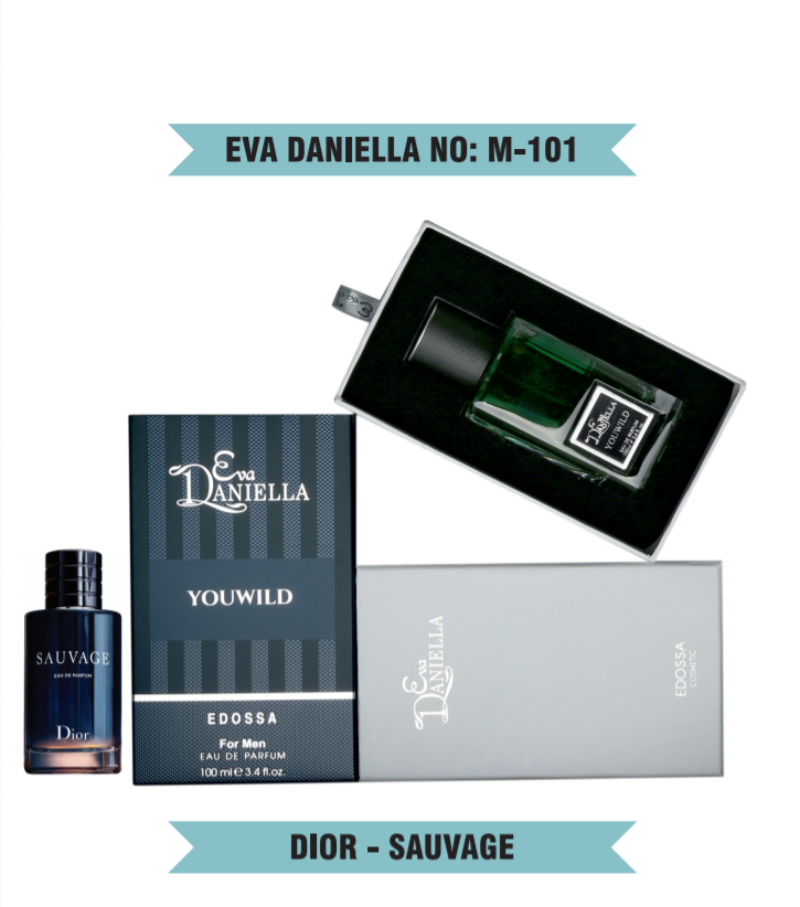 Eva Daniella № M-101 (Christian Dior Sauvage) 100 мл - ПОДАРОЧНАЯ УПАКОВКА
