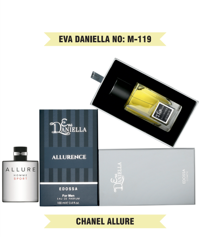 Eva Daniella № M-119 (Chanel Allure Homme Sport) 100 мл - ПОДАРОЧНАЯ УПАКОВКА