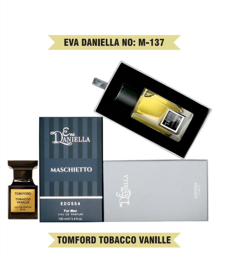 Eva Daniella № M-137 (Tom Ford Tobacco Vanille) 100 мл - ПОДАРОЧНАЯ УПАКОВКА