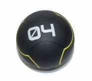Мяч тренировочный черный 4 кг FitTools FT-UBMB-4