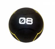 Мяч тренировочный черный 8 кг FitTools FT-UBMB-8