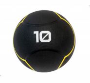 Мяч тренировочный черный 10 кг FitTools FT-UBMB-10