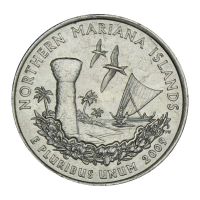 25 центов 2009 США Северные Марианские острова P (Штаты и территории США)