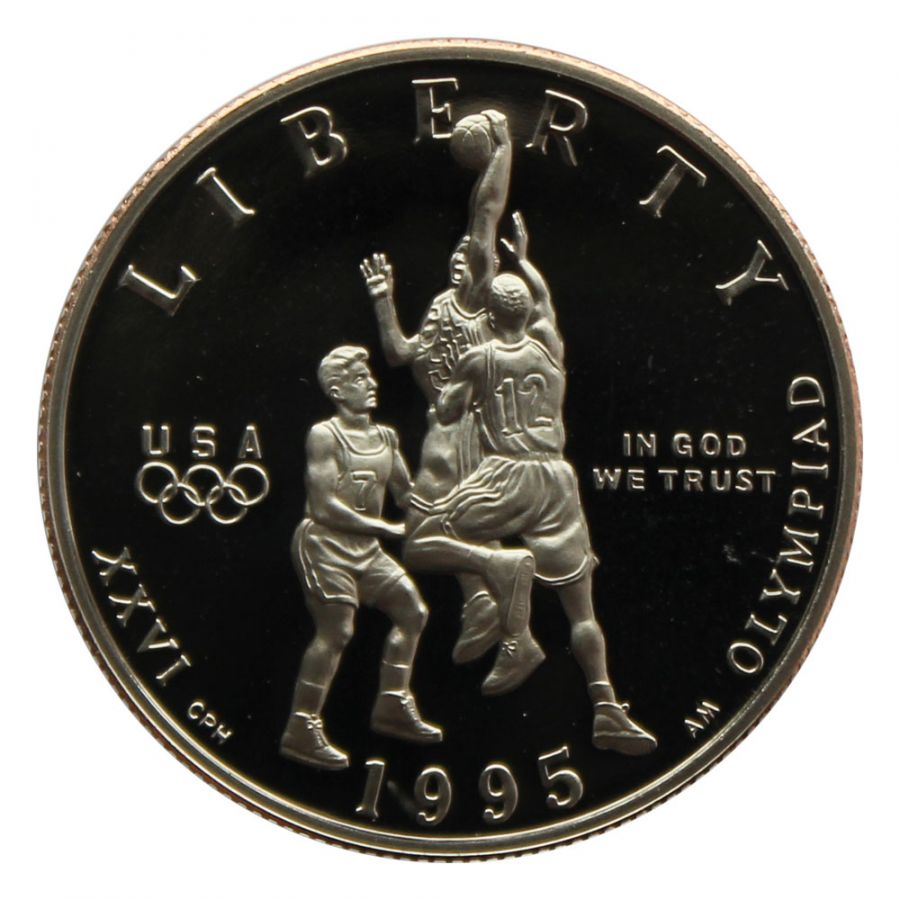 50 центов 1995 США XXVI летние Олимпийские Игры, Атланта 1996 - Баскетбол