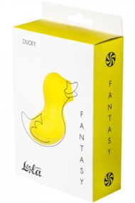 Вакуумный стимулятор клитора Lola Fantasy Ducky желтый