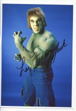 Автограф: Лу Ферриньо. Невероятный Халк 1977 г. / The Incredible Hulk