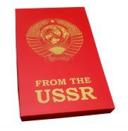 FROM The USSR! Retro set with vintage symbols of children's and youth organizations of the USSR. Экспортный вариант.