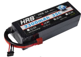Аккумулятор Li-Po HRB 3300мач 35с БОКС