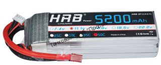Аккумулятор Li-Po HRB 5200мач 50с