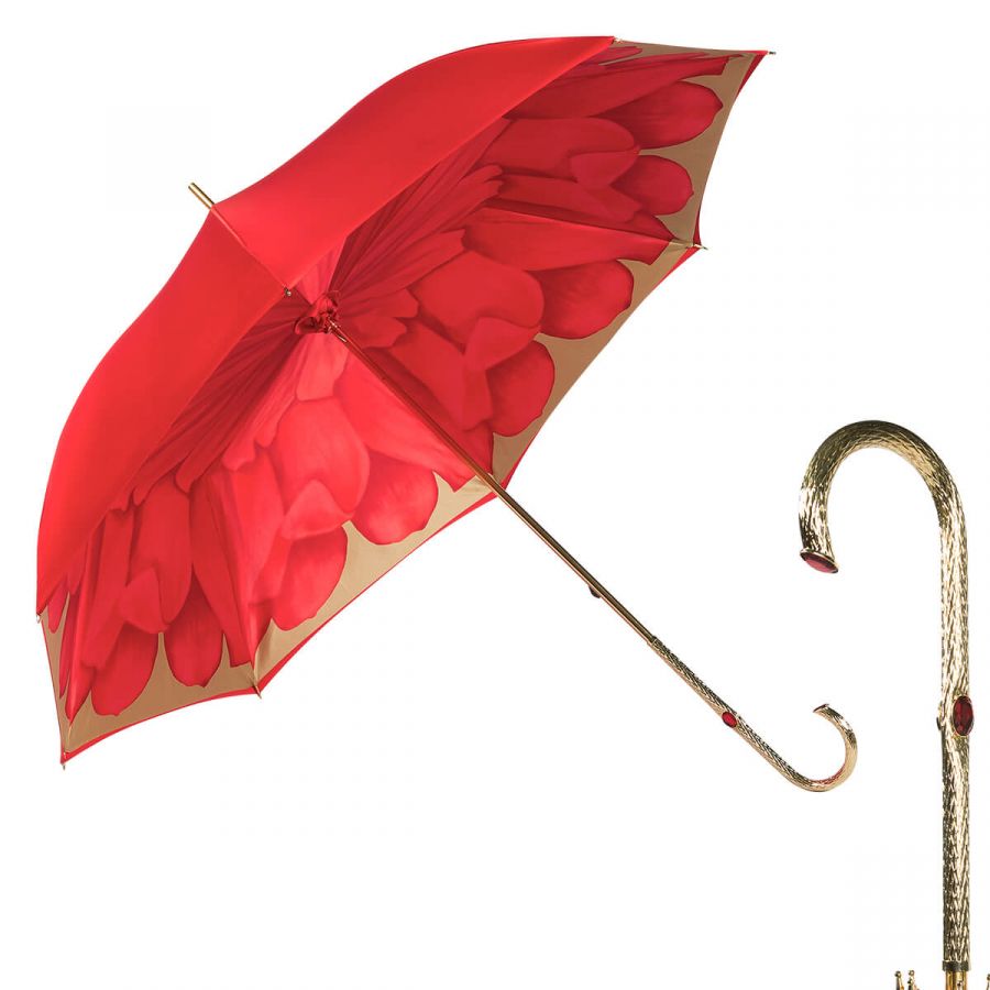 Зонт-трость Pasotti Coral Georgin Oro