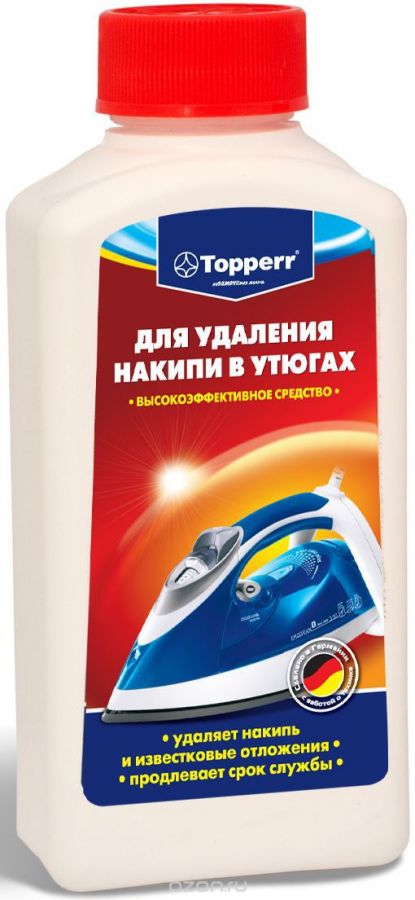 Средство от накипи для утюгов "Topperr", 250 мл (3003)