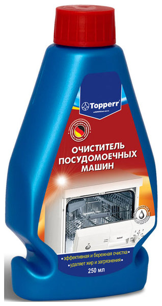 Средство "Topperr" для чистки посудомоечных машин, 250 мл