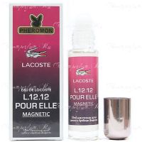 Масляные духи с феромонами Lacoste "Eau De Lacoste L.12.12 Pour Elle Magnetic" 10 ml