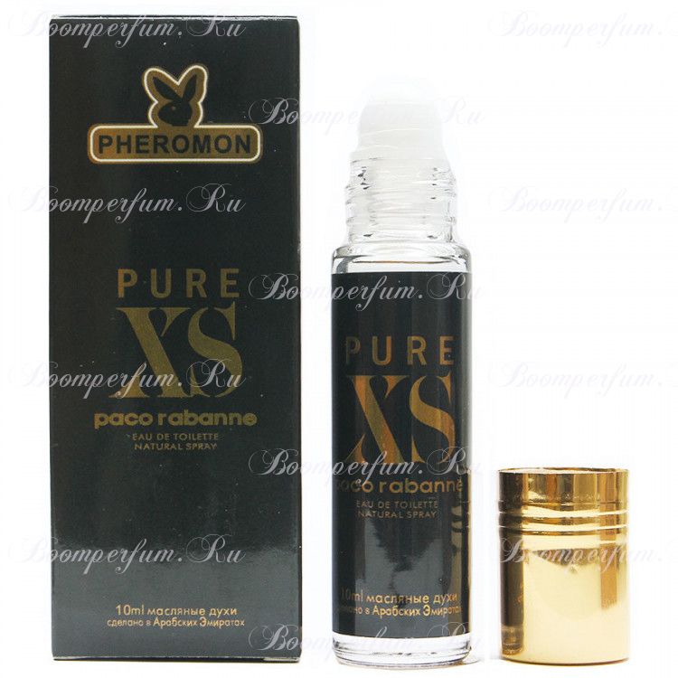 Масляные духи с феромонами Paco Rabanne "Pure XS Man Eau de Toilette" 10 ml