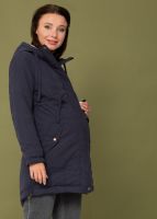 Куртка демис. 2в1 "Токио" для беременных; цвет: синий