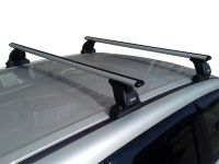 Багажник на крышу Suzuki Vitara 2015-..., Lux, аэродинамические дуги (53 мм)