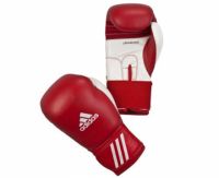 Перчатки боксерские adidas Performer красно-белые 8 унц. артикул adibc01