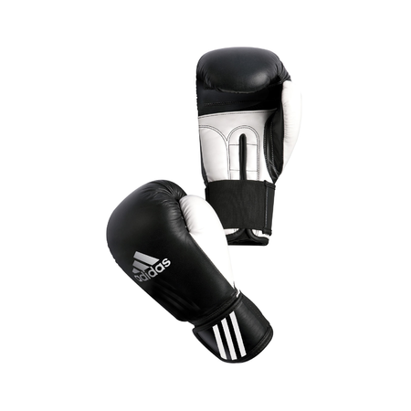 Перчатки боксерские adidas Performer чёрно-белые 8 унц. артикул adibc01