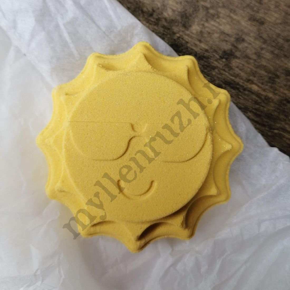 3D форма для бомбочек, Солнышко (предварительный заказ)