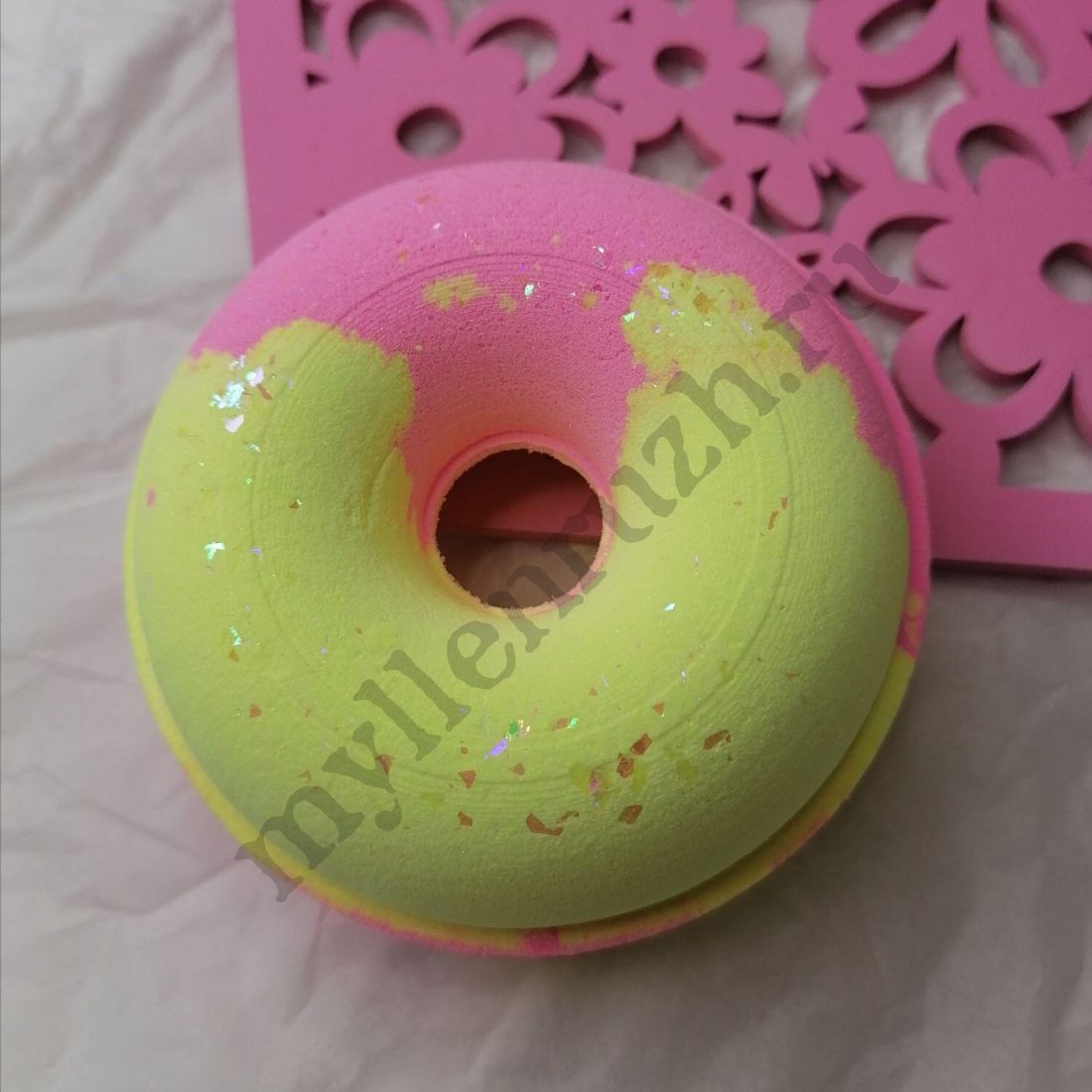 3D форма для бомбочек, Пончик 8 см