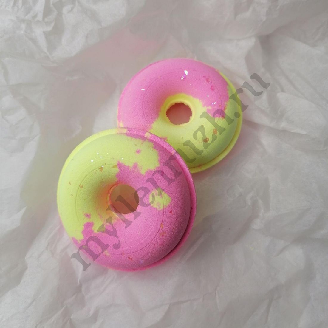 3D форма для бомбочек, Пончик 6 см (предварительный заказ)