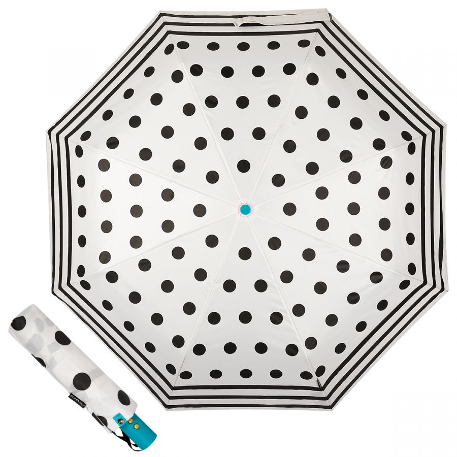 Зонт складной M&P C58215 Dots White