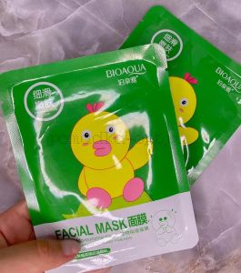 Оригинал Тканевая маска для лица Bioaqua Animal Face Mask Duck 30 г.