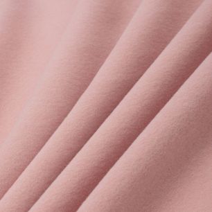 Лоскут трикотажной ткани - Фланель пудрово-розовая 50х37