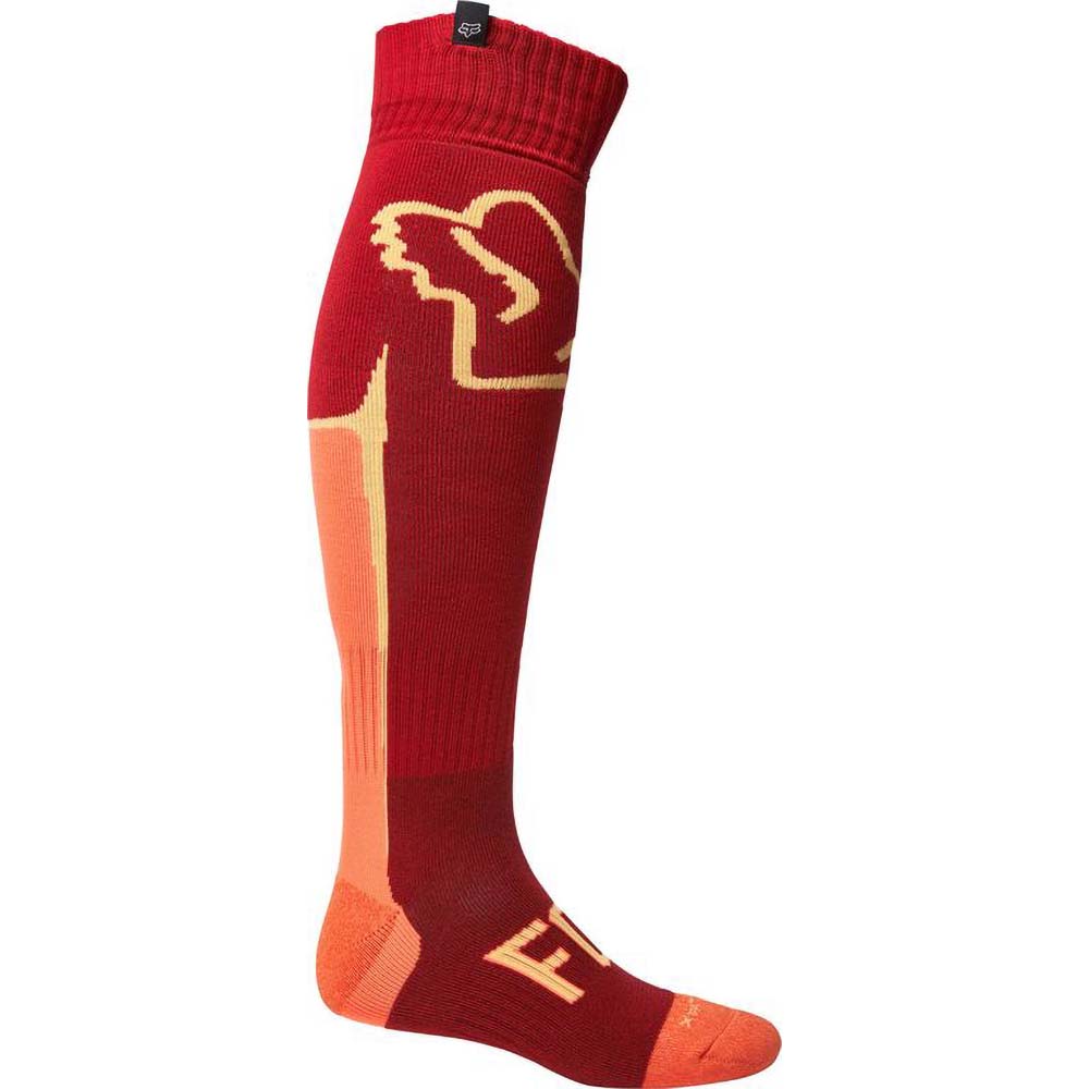 Fox CNTRO Coolmax® Thin Socks Flame Red носки для мотокросса и эндуро