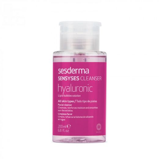 SENSYSES CLEANSER Hyaluronic – Лосьон липосомальный увлажняющий антивозрастной для снятия макияжа Sesderma (Сесдерма) 200 мл