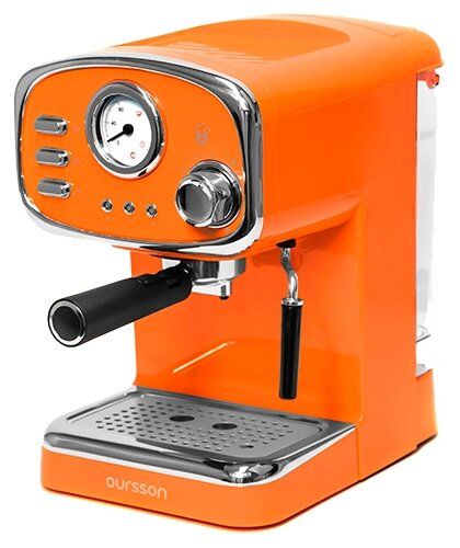 Кофеварка рожковая Oursson EM1505 Оранжевая