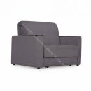 Кресло-кровать Мартин-0,8 (Velutto 19 (велюр) темно-серый)