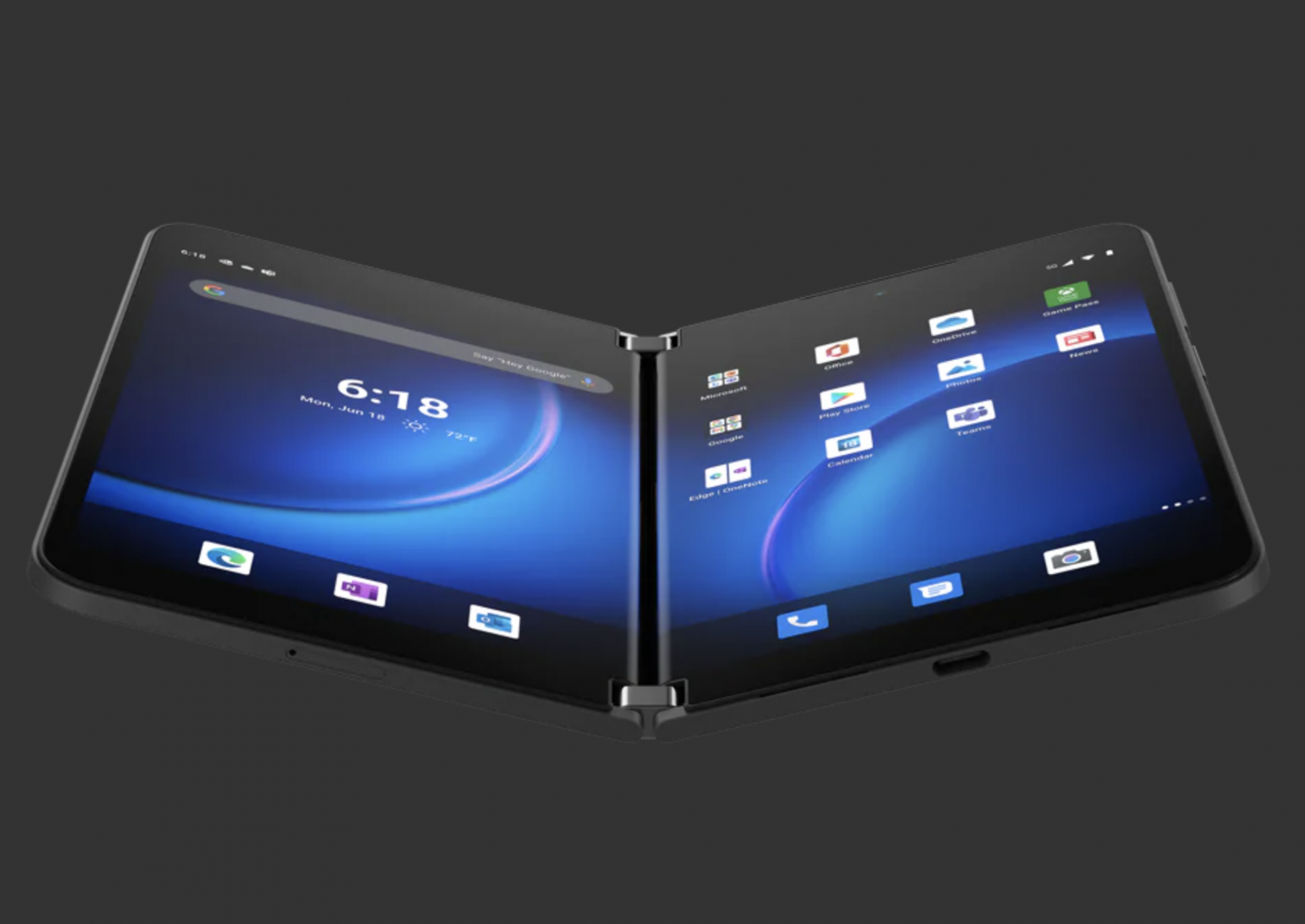 Surface Duo 2 GB, グレイシア 2画面 美品 国内版 shimizu