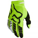 Fox 180 Skew Gloves Flo Yellow перчатки для мотокросса