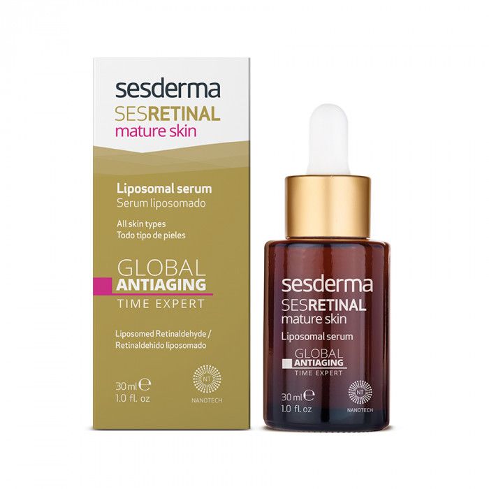 SESRETINAL MATURE SKIN Liposomal serum – Сыворотка Эксперт времени липосомальная омолаживающая Sesderma (Сесдерма) 30 мл