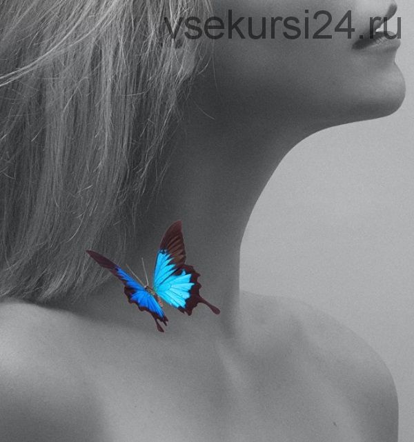 Бабочка на шее (Ола Литвиноф)
