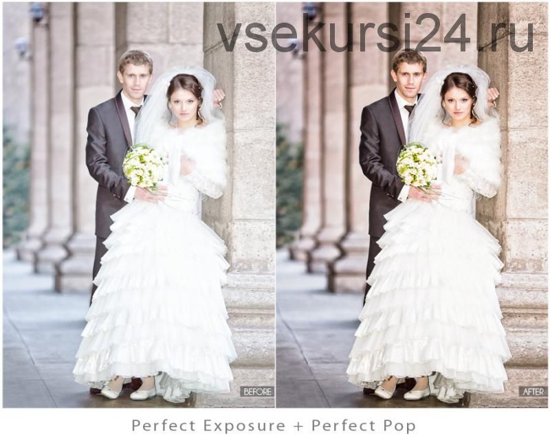 Экшены для Photoshop и пресеты Lightroom Wedding Workflow (BP4U)