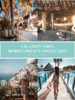 Набор пресетов Vacation Vibes Mobile Preset Collection (Krystinesc)