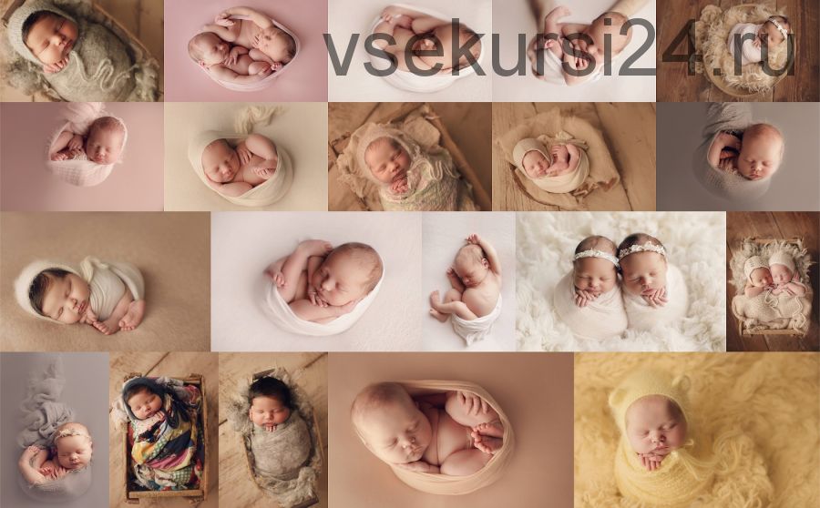 Wrap Like a Pro. Воркшоп Обертывания младенцев для Фото + Авторские Экшены (Erin Tole)