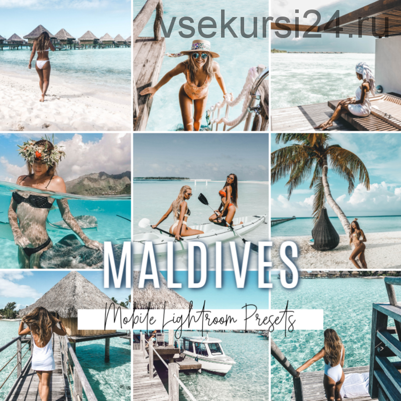 [ColorMePresets] Летние Мобильные Пресеты. Maldives Mobile Presets
