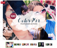 [CreativeMarket] 100 Color Mix Photoshop Actions. Экшены для фото (DreamColor)